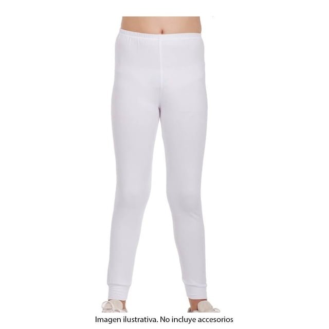 Pantalón George Talla 4/6 Térmico con Elástico Blanco