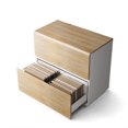 thumbnail image 3 of ModernMate Wood File Cabinet  with Anti-tilt for Home Office，2 Drawer Lateral File Cabinet A4/Letter Files with Anti-tilt, 3 of 7
