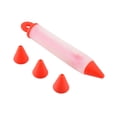 thumbnail image 2 of Wosthever Cake Piping Pen Silicona Reutilizable Floración Escritura Pluma DIY Herramienta de decoración para hornear, Rojo Type3 NO3 Wosthever HA004192-01, 2 of 6