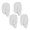 🥝 White_New#382, variant on Wall Hooks No Drill No Nails - Strong SelfHanging Hook For Kitchen Bathroom Door Rear Wall, Damage Free Removable Holder Set