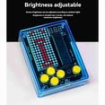 thumbnail image 4 of Kit de Producción de Consola de Juegos DIY, 51 Juegos de un Solo Chip, Máquina Electrónica de Soldadura Clásica, Juego de Carcasa Morada., 4 of 5