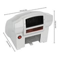 thumbnail image 3 of Commercial Hand Dryer 1800W High Speed Hot ColdAir Automatic Electric Hand Dryer Elegant Look, Pure Copper Motor, Infrared Sensor, 3 of 16