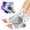 Multicolor, variant on 3 Pairs Toeless Neuropathy Compression Ankle Socks, Breathable Arch & Heel Support Socks, Pain Relief Athletic Foot Socks for Men Women