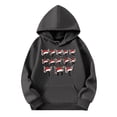 thumbnail image 4 of WILLBEST Sudadera de Mujer, Estilo Casual de Invierno, con Estampado Navideño Del Alfabeto, Cordón Ajustable, Bolsillo y Manga Larga Grande, 4 of 4