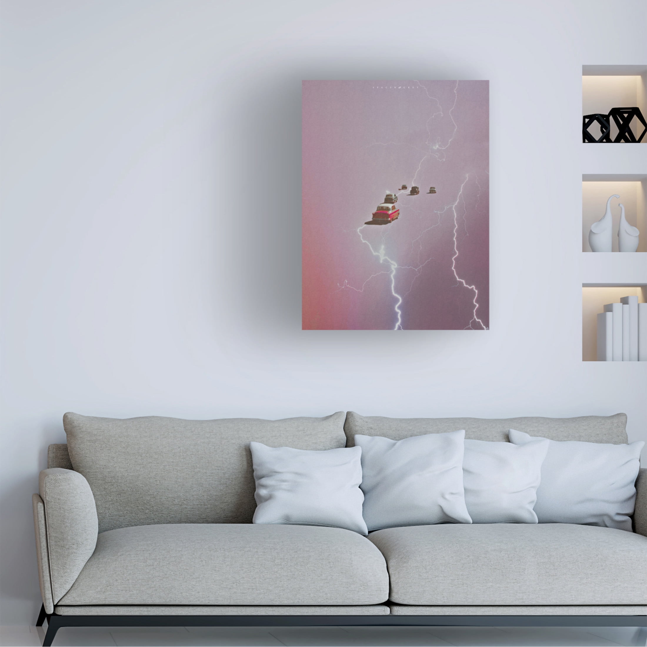 Trademark Fine Art spacerocket art  233 Canvas Wall Art