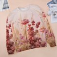 thumbnail image 6 of Watercolor Wildflowers Mom Sweatshirt For Women Long Sleeve Pullover, 6 of 7