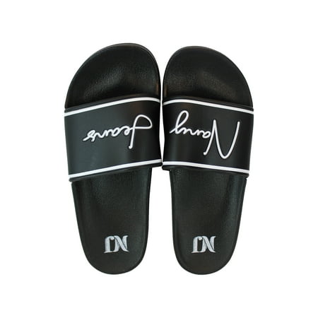 

Nany Jeans Unisex Slide Sandals For Shower Non Slip Shower Sandals For Women and Men Non Slip Beach Sandals Quick Drying Bathroom Slippers