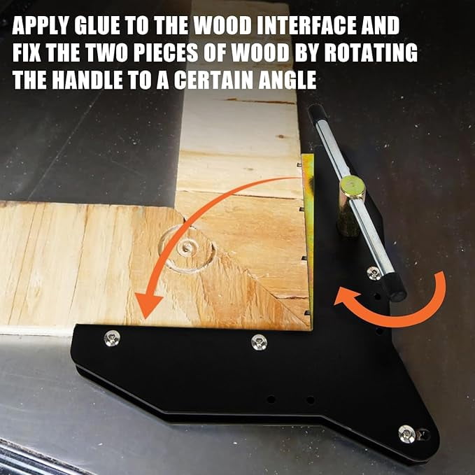 Miter Clamps For Woodworking – PSLER Miter Clamp Right Angle Clamp for Cabinet Making Tools, Framing Tools, Window & Door Casing, Picture Frames