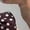Brown, variant on Brown Off-Shoulder Ruffle Hem Polka Dot Fitted Mini Dress With Tie Front And Smocked Waist