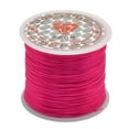 thumbnail image 1 of segolike 50m/roll Stretchy Elastic String Cord Thread Perfect for Bracelet, Necklace, Rose Red, 1 of 5