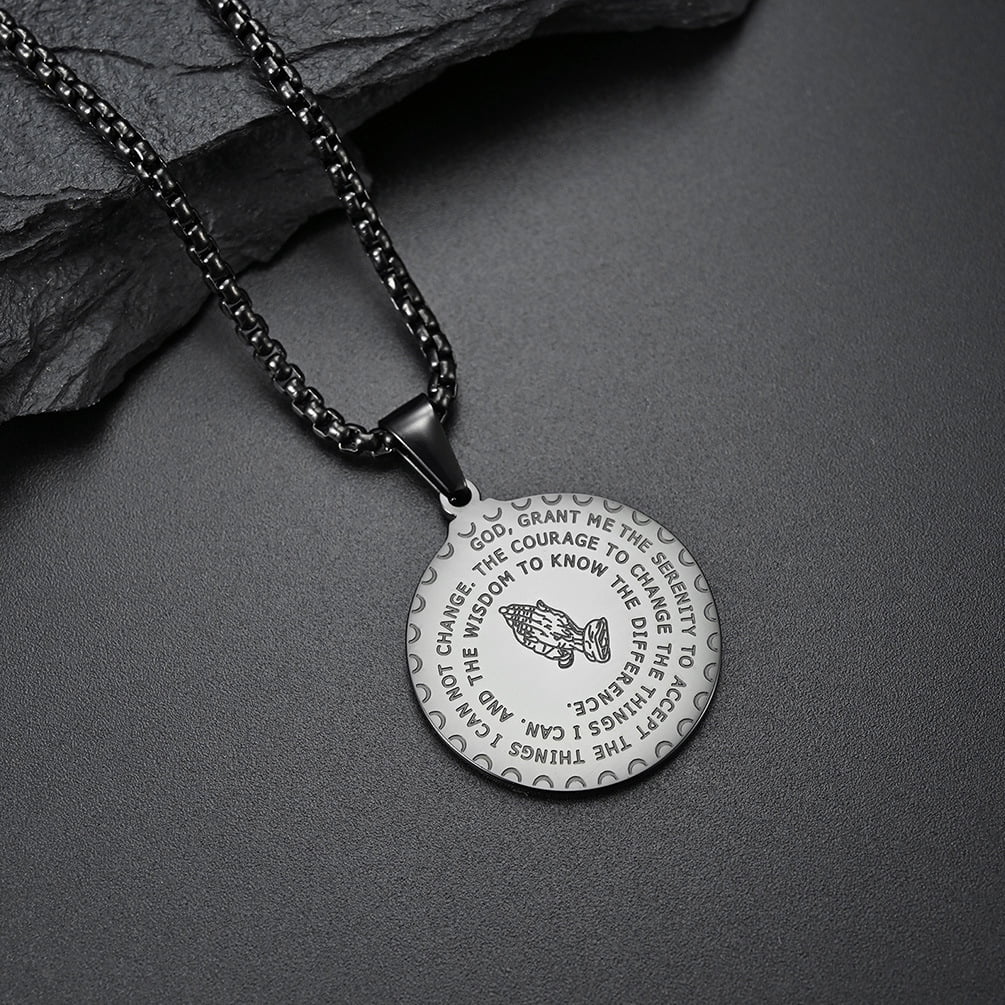 Serenity Prayer Necklace God Grant Me 