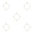 thumbnail image 3 of Sonducket Tobillera para niñas, decoración de pie de estilo Simple, adorno de joyería, accesorio de moda, cadenas de pies para decoración de vestido, Type2 NO2 Sonducket CBP200255, 3 of 4