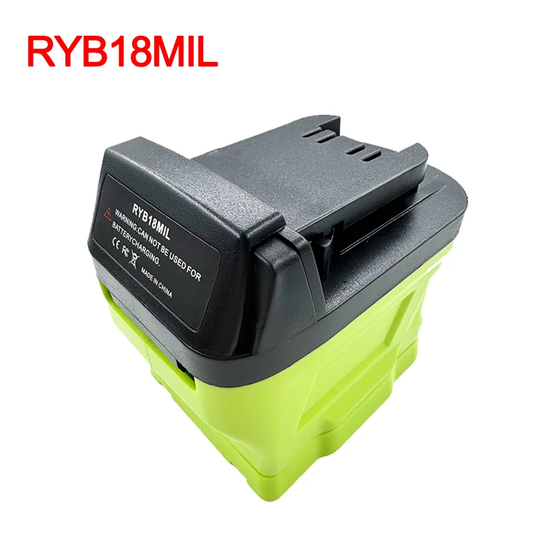 M18 Adapter for Ryobi Battery to Mil*wau*kee 18V M18 Tools, Convert for Ryobi 18V one+ Battery to Fit for Mil*wau*kee M18 18Volt Cordless Power Tools Use