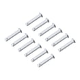 thumbnail image 5 of Single Hole Clevis Pins -5mm x 30mm Flat Head Zinc-Plating Solid Steel Link Hinge Pin 12Pcs, 5 of 5