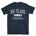 thumbnail image 1 of Big Island Virginia Classic Established Men's Cotton T-Shirt, 1 of 1