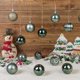 thumbnail image 5 of Laklulu - Juego de 34 bolas navideñas decorativas para árbol de Navidad, 4 cm/1,57 pulgadas, 5 of 6