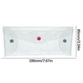 thumbnail image 1 of Estuche de Lápiz de Color,Organizador de Almacenamiento Transparente Y de Color Espumoso para Plumas,Estuche Portátil de Moda de 19.5x8.5cm,Lápizes de Color con Caso, 1 of 2