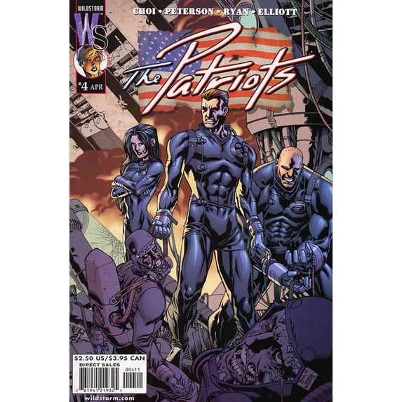 Patriots, The #4 VF ; WildStorm Comic Book
