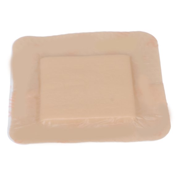 Almohadilla para apósito de espuma de silicona, Adhesivo de gel de silicona con borde Almohadilla para apósito de espuma de silicona con borde Almohadilla para apósito de espuma adhesiva Salida de alta intensidad