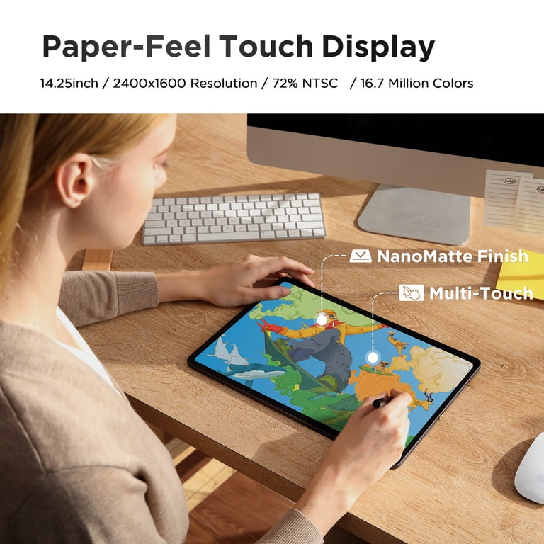 UGEE UT3 Drawing Pad, Standalone Graphics Display with 14.25