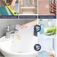 thumbnail image 4 of Shelf Liners for Cabinets, Non-Adhesive Durable Protective Liner, Clear, Easy to Cut & Clean, Food Grade EVA, Thicker Reusable Non-Slip Mat for Drawers, 24 inch x 20 ft, 4 of 5