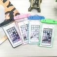 thumbnail image 3 of Bangcool Waterproof Pouch Glow in the Dark Touch Screen Leakproof Cellphone Dry Bag, 3 of 7