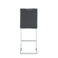 thumbnail image 4 of Global Furniture USA Faux Leather Barstools in Gray Finish (Set of 4), 4 of 4