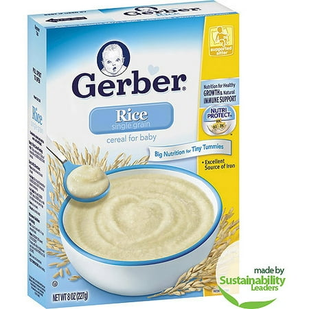 Gerber Gerber Cereal for Baby, 8 oz - Walmart.com