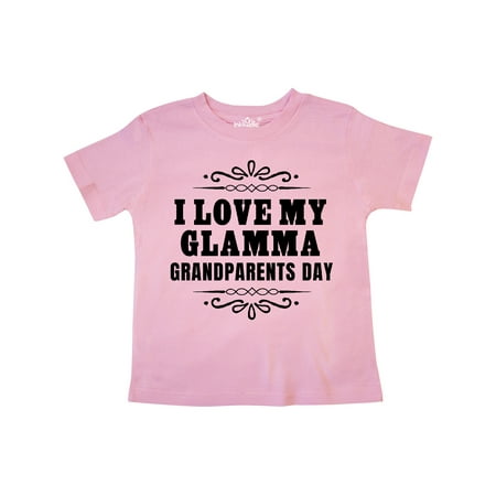 

Inktastic Grandparents Day I Love My Glamma Gift Toddler Boy or Toddler Girl T-Shirt
