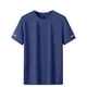 thumbnail image 1 of Camiseta de manga corta de seda helada para hombre: camiseta informal elástica, transpirable y de secado rápido para el verano, cómoda para practicar deporte y relajarse, 1 of 8