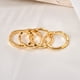 thumbnail image 1 of Anillo curvo de una sola capa, moderno, retro, personalizado, moderno, estilo europeo y americano, anillo de dedo índice minimalista para parejas, 1 of 6