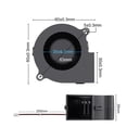 thumbnail image 6 of 5 Pieces LOT DC 12V 2Pin 60mm 6cm 60x28mm 6028 Small Cooling Centrifugal Blower Fan Ball Bearing Turbo Fan Cooler ,Lightweight Portable, 6 of 6