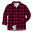 thumbnail image 1 of Camisas Hawaianas Para Hombre Moda para hombre Casual Impresión digital 3D Primavera y otoño Moda De Rong Solapa Camisa de manga larga Cárdigan (Wine, XL), 1 of 4