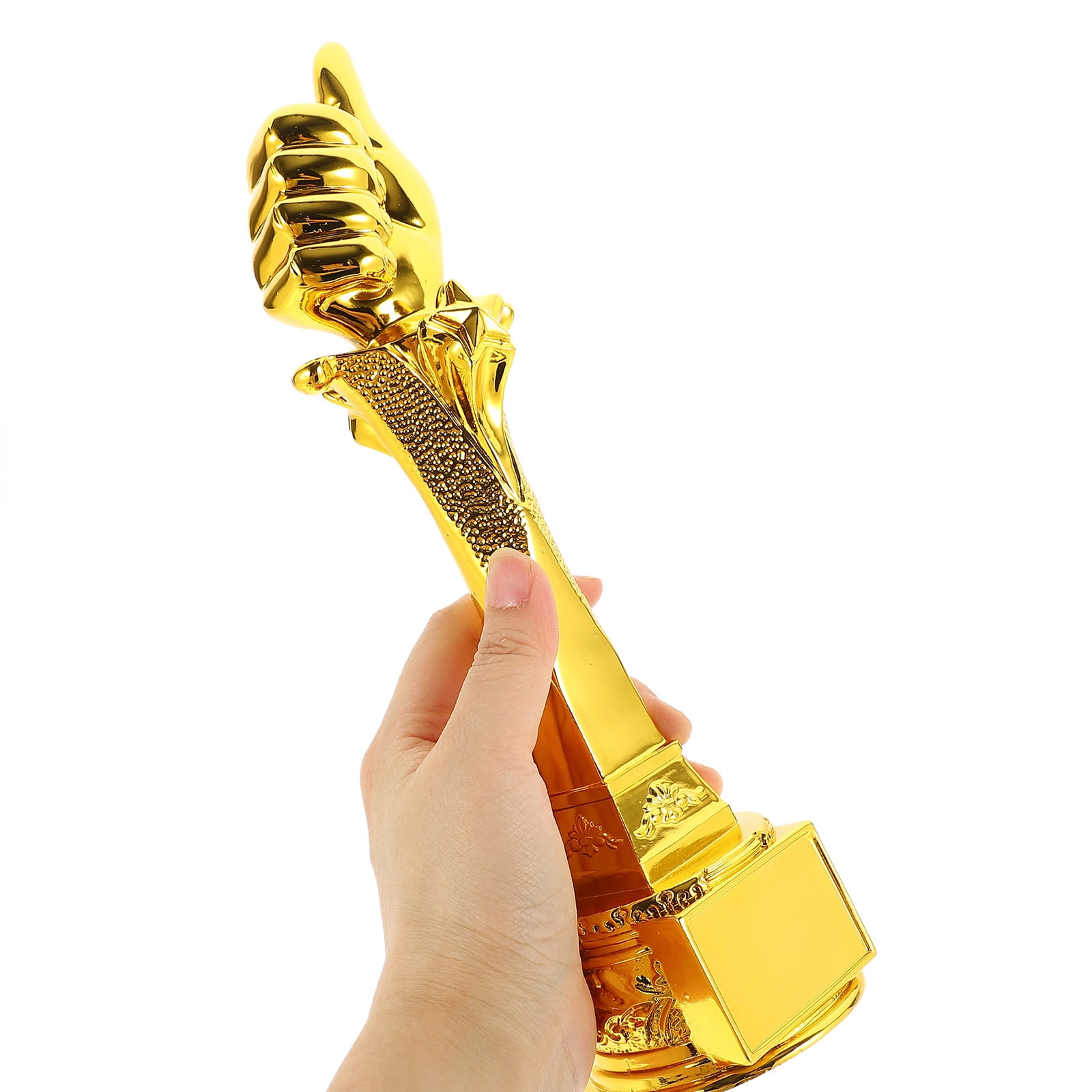 FENGGUIQU 3.5 Inch Premium Resin Participation Trophy Award Decorative Cup for Fun and Recognition