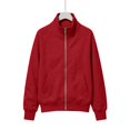 thumbnail image 7 of Ruyang Kids Zip Up Hooded Sweatshirt Long Sleeve Jacket Pockets Loose Coat Fall Warm Outerwear for Girls, 7 of 7