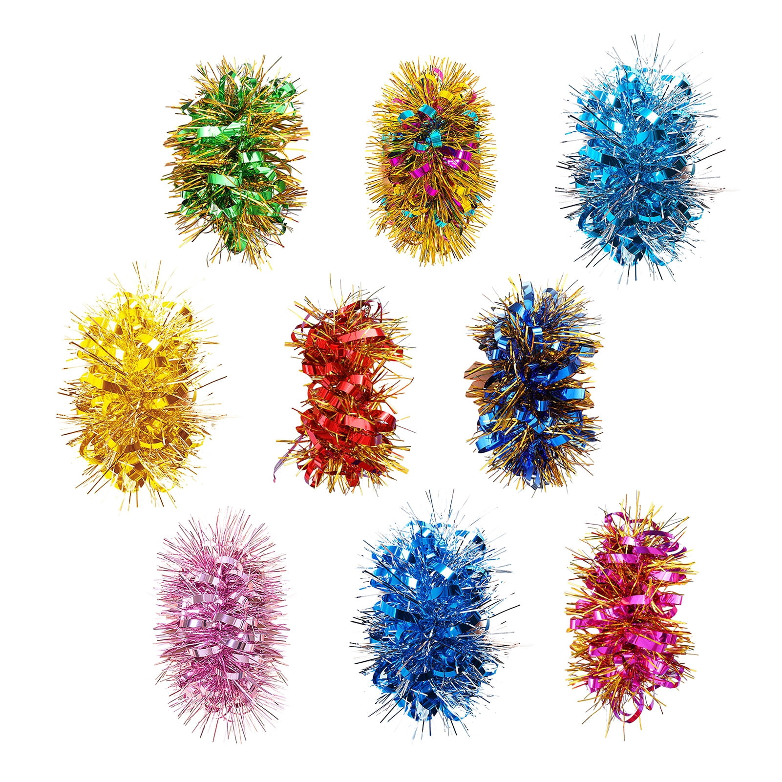 NyxSeat Lot De 3 Pompons Pom-Pom Girl – Fleurs à Main Velours Léger – Violet 50g + Rose 20g – Événements Sport & Fête