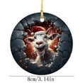 thumbnail image 3 of Decoraciones de Halloween, adornos de Halloween, regalos de Halloween, Navidad, Halloween, decoración del árbol de Navidad, colgante para coche, adorno para ancianos, colgante de Navidad., 3 of 3