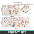thumbnail image 7 of Pioneer Flower Floral Print Pattern Kitchen Rugs Sets Of 2,Anti Fatigue Kitchen Mat Rugs Non Slip Washable,Decorative Kitchen Floor Mats for Kitchen,Sink,Laundry,17"x30"+17"x47", 7 of 7