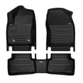 thumbnail image 1 of TuxMat - For Toyota Corolla Cross Hybrid 2023-2026 Models - Custom Car Mats - Maximum Coverage, All Weather, Laser Measured - This Full Set Includes 1st and 2nd Rows, 1 of 10