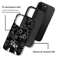 thumbnail image 3 of Daizag Funda Compatible Con Iphone 13 Pro Max Fit Funda A Prueba De Golpes Para Mujeres Niñas Vaquero Collage Caballo Vaca Cactus Negro, 3 of 5