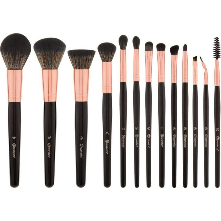 BH STUDIO PRO makeup brush set, BH Signature Rose Gold 13 Piece