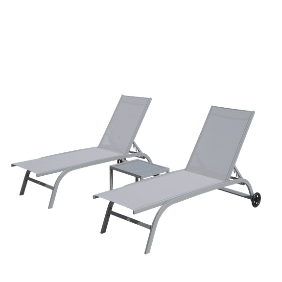 YYAo Chaise Lounge, Recliner Oversized Padded Outdoor Folding Lounge Chair for Adults, Patio Chaise Lounge Chair for Outside Reclining Beach Chair