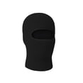 thumbnail image 2 of Ceisia Men's 2-in-1 Winter Knit Balaclava Hat Thermal Fleece Lined Windproof Face Mask Multi Color Black Free Size Gifts for Father, 2 of 9