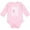 AD-Pink, variant on Inktastic Turners Syndrome Awareness Strength Courage Support Boys or Girls Long Sleeve Baby Bodysuit