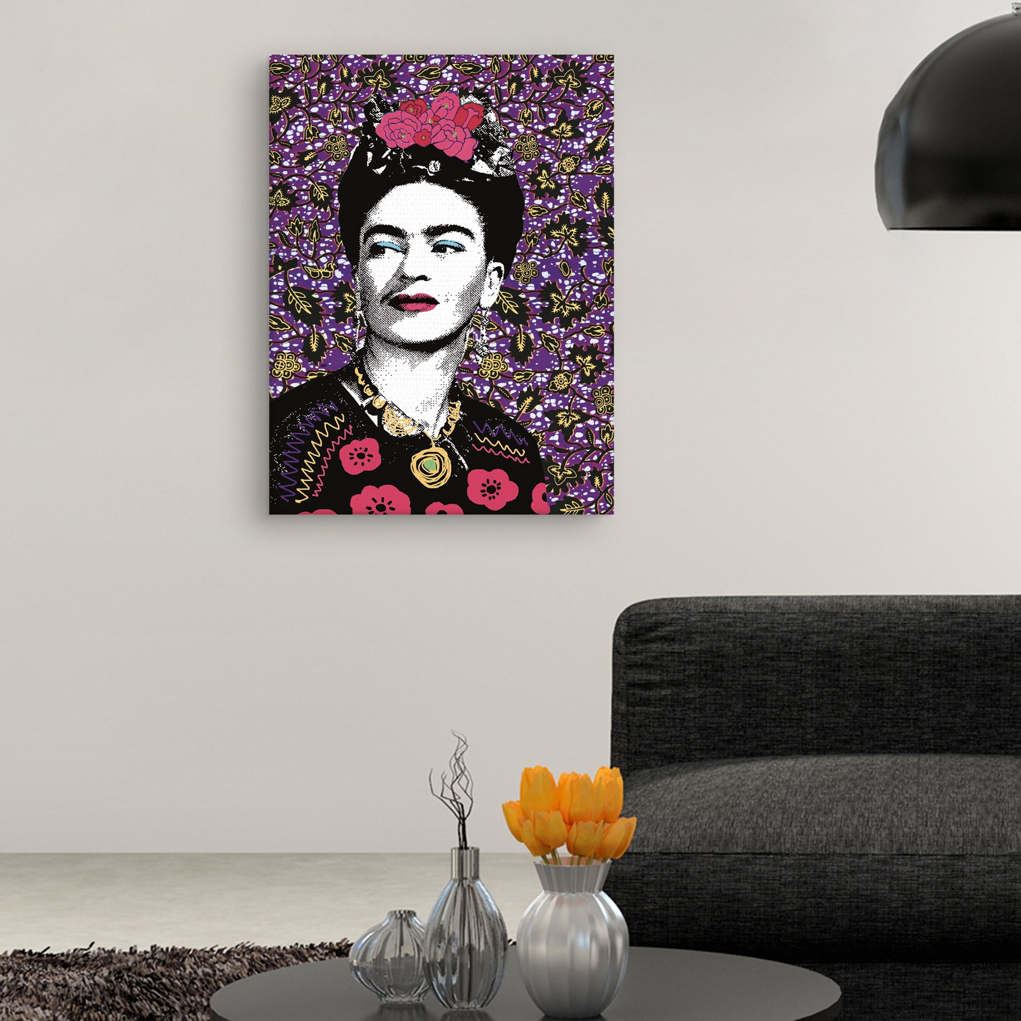 Frida My Own Muse by Emillie Ramon Frida Portrait Canvas Art