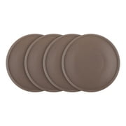 Stone Lain Celina Stoneware Plate Replacements, 4 Count Dinner Plates, Brown Speckled