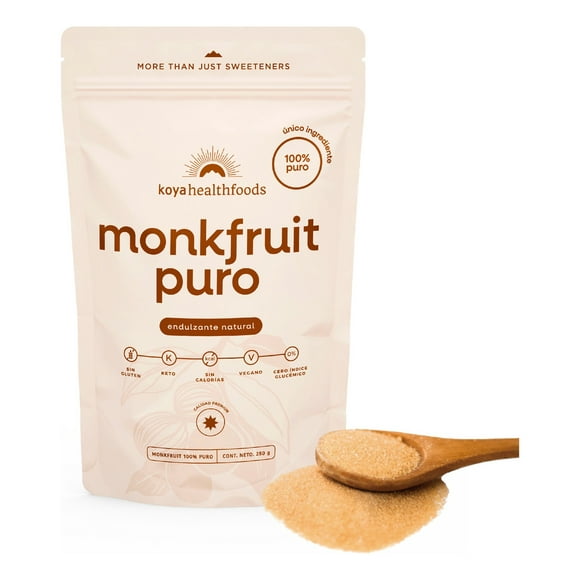 Monk Fruit Puro Endulzante Natural 250g Koya