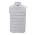thumbnail image 3 of Men's Cutter & Buck Gray Hartford Yard Goats Evoke Hybrid Eco Softshell Recycled Full-Zip Vest, 3 of 3