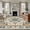 blue, variant on 6'x9' Area Rugs, Boho Chic Indoor Outdoor Area Rug for Living Room Bedroom, Traditional Classic Geometric Farmhouse Washable Bathroom Rugs Kitchen Floor Carpet Mats Home Decor Aesthetic