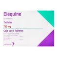 thumbnail image 2 of Elequine Levofloxacino 750 mg 5 tabletas, 2 of 3